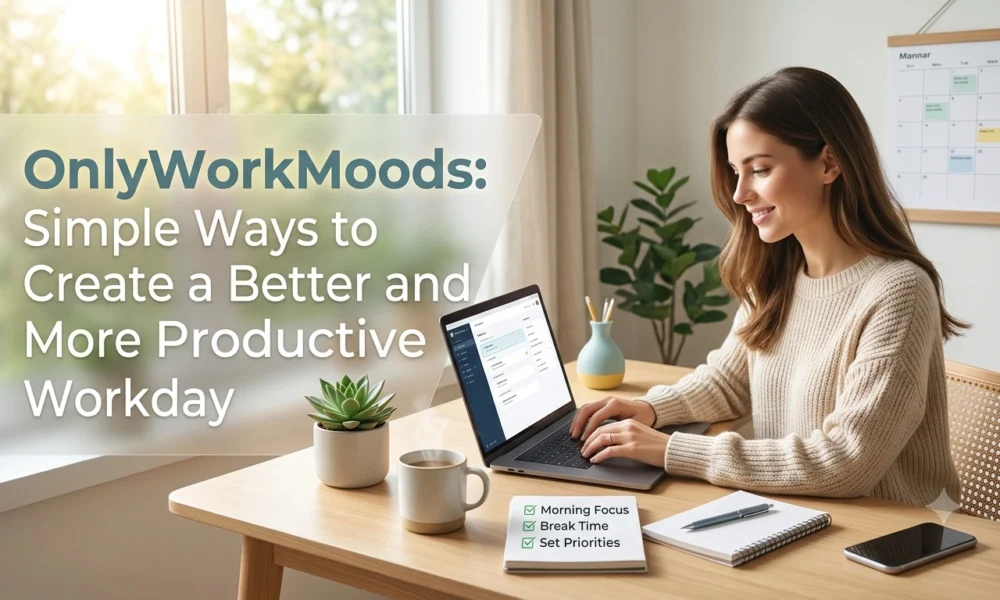 OnlyWorkMoods Simple Ways to Create a Better and More Productive Workday