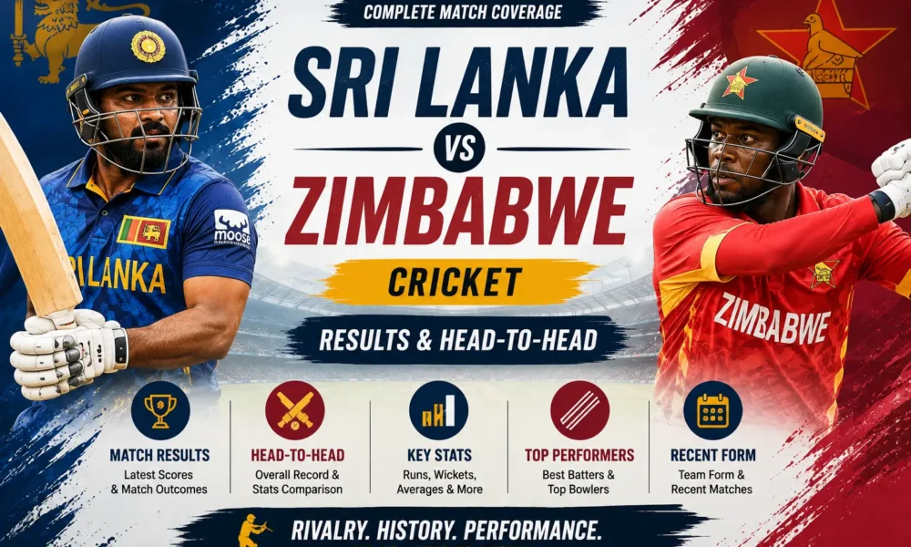 Sri Lanka vs Zimbabwe Cricket Results & Head-to-Head