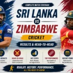 Sri Lanka vs Zimbabwe Cricket Results & Head-to-Head