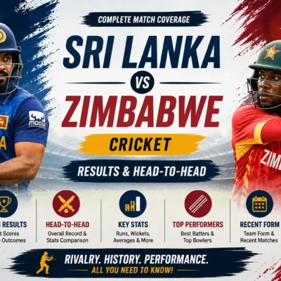 Sri Lanka vs Zimbabwe Cricket Results & Head-to-Head