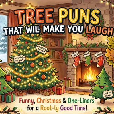 Tree Puns That Will Make You Laugh Funny, Christmas & One-Liners.