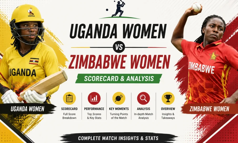 Uganda Women vs Zimbabwe Women Scorecard & Analysis