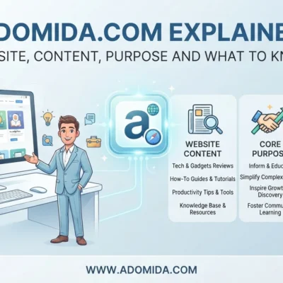Adomida.com Explained Website, Content, Purpose and What to Know.