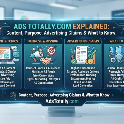AdsTotally.com Explained Content, Purpose, Advertising Claims & What to Know.