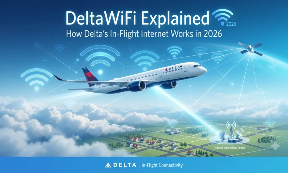 DeltaWiFi Explained How Delta’s In-Flight Internet Works in 2026.