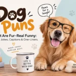 Dog Puns That Are Fur-Real Funny Clever Jokes, Captions & One-Liners.