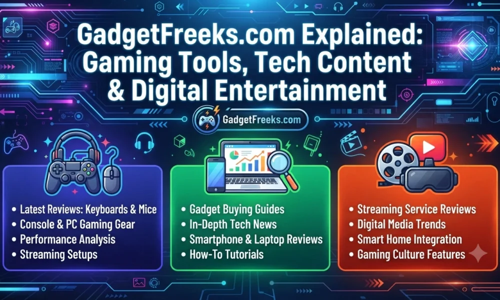 GadgetFreeks.com Explained Gaming Tools, Tech Content & Digital Entertainment.