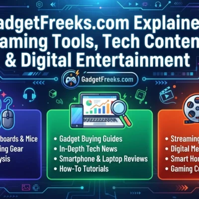 GadgetFreeks.com Explained Gaming Tools, Tech Content & Digital Entertainment.