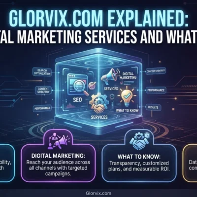 Glorvix.com Explained SEO, Digital Marketing Services and What to Know.