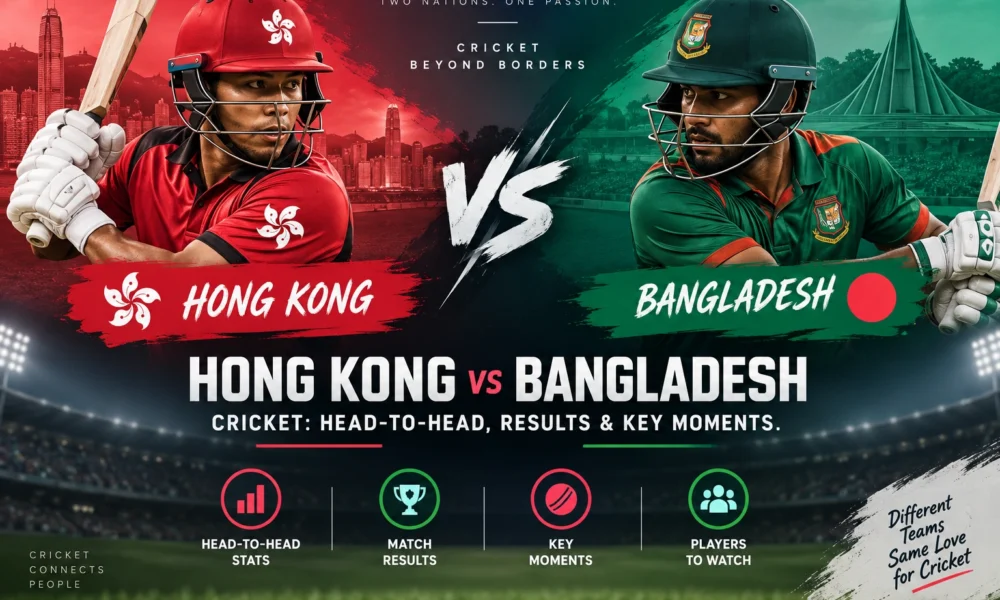 Hong Kong vs Bangladesh Cricket Head-to-Head, Results & Key Moments