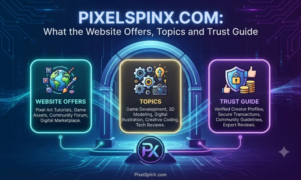 PixelSpinX.com What the Website Offers, Topics and Trust Guide.