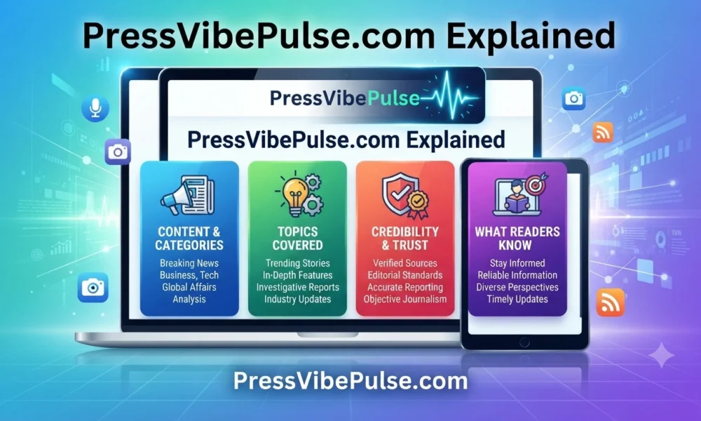 PressVibePulse.com Explained Content, Topics, Credibility & What Readers Should Know.