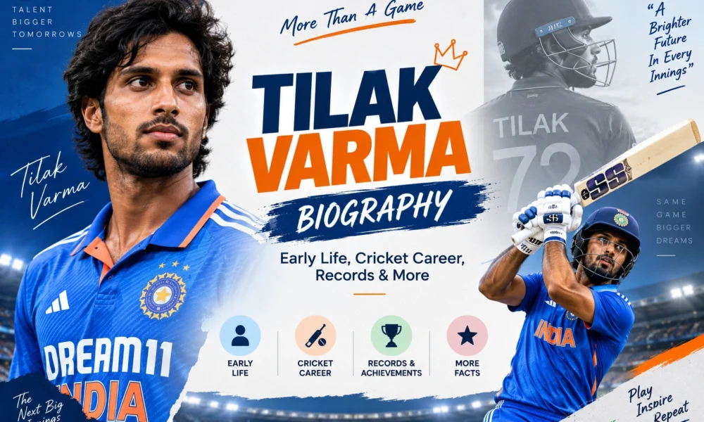 Tilak Varma Biography Early Life, Cricket Career, Records & More