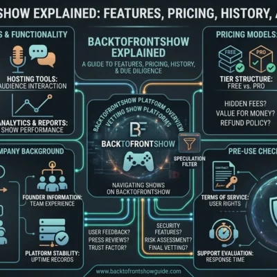 BacktoFrontShow Explained Features, Pricing, History and What to Check Before Using It.